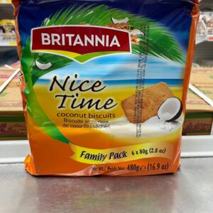 Britannia Nice Time Coconut Biscuits Family Pack 480g