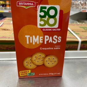 Britannia Timepass 5050 Classic Salted Family Pack 312g